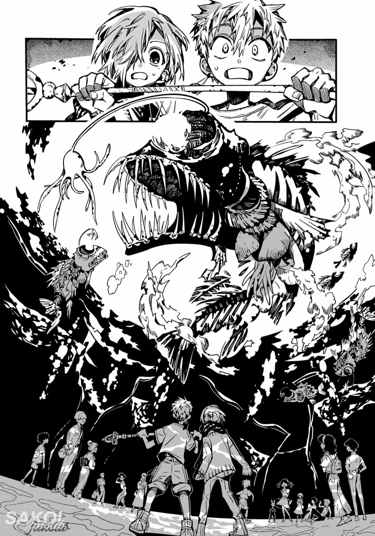 Jibaku Shounen Hanako-kun Capítulo 98 - Página 38