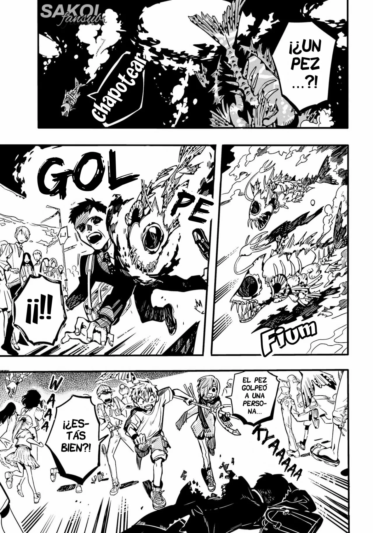 Jibaku Shounen Hanako-kun Capítulo 98 - Página 39