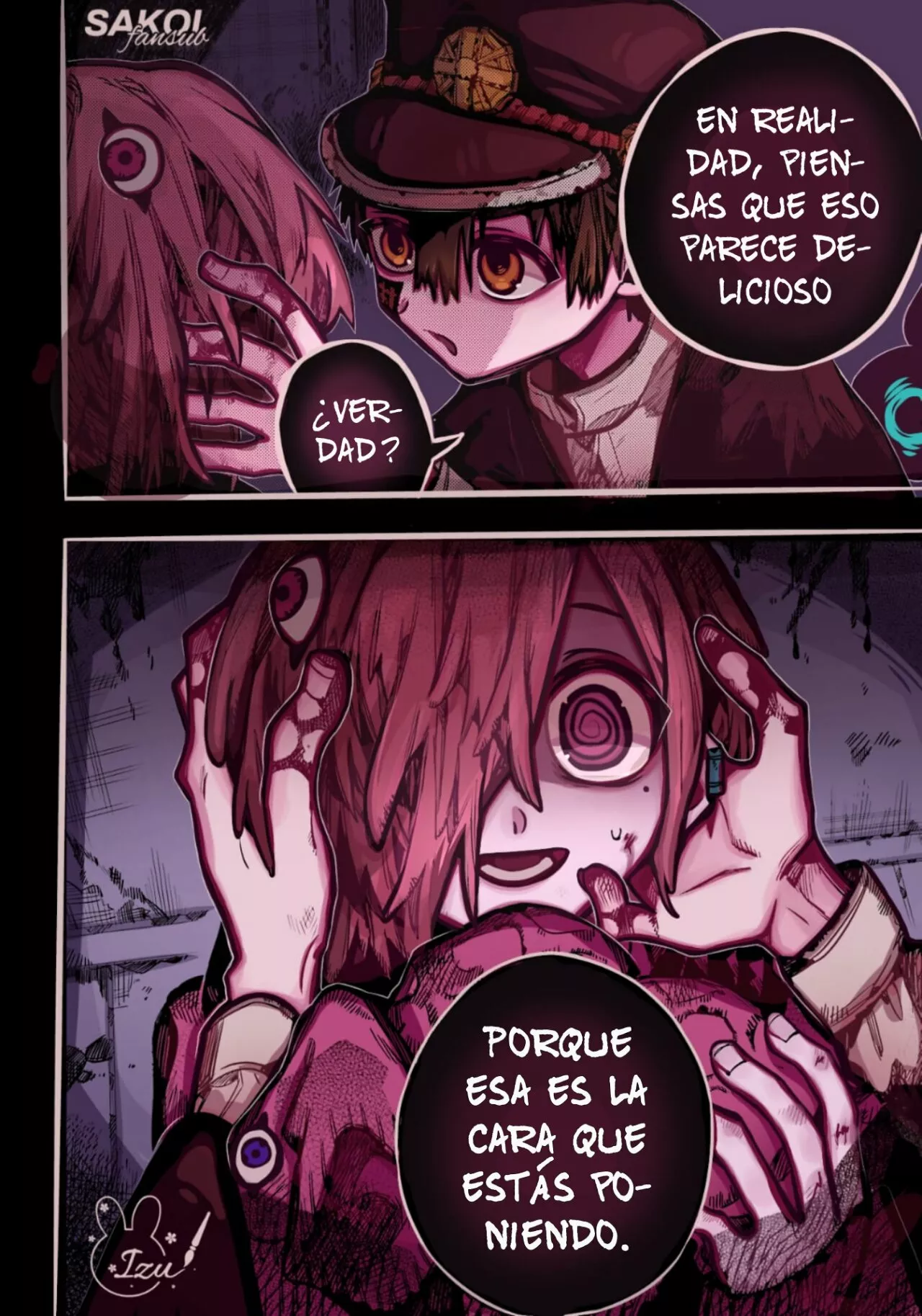 Jibaku Shounen Hanako-kun Capítulo 99 - Página 10