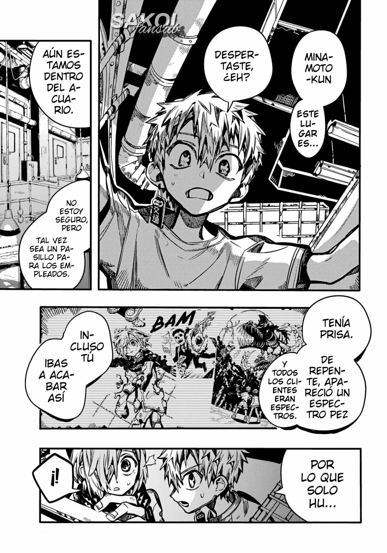 Jibaku Shounen Hanako-kun Capítulo 99 - Página 14