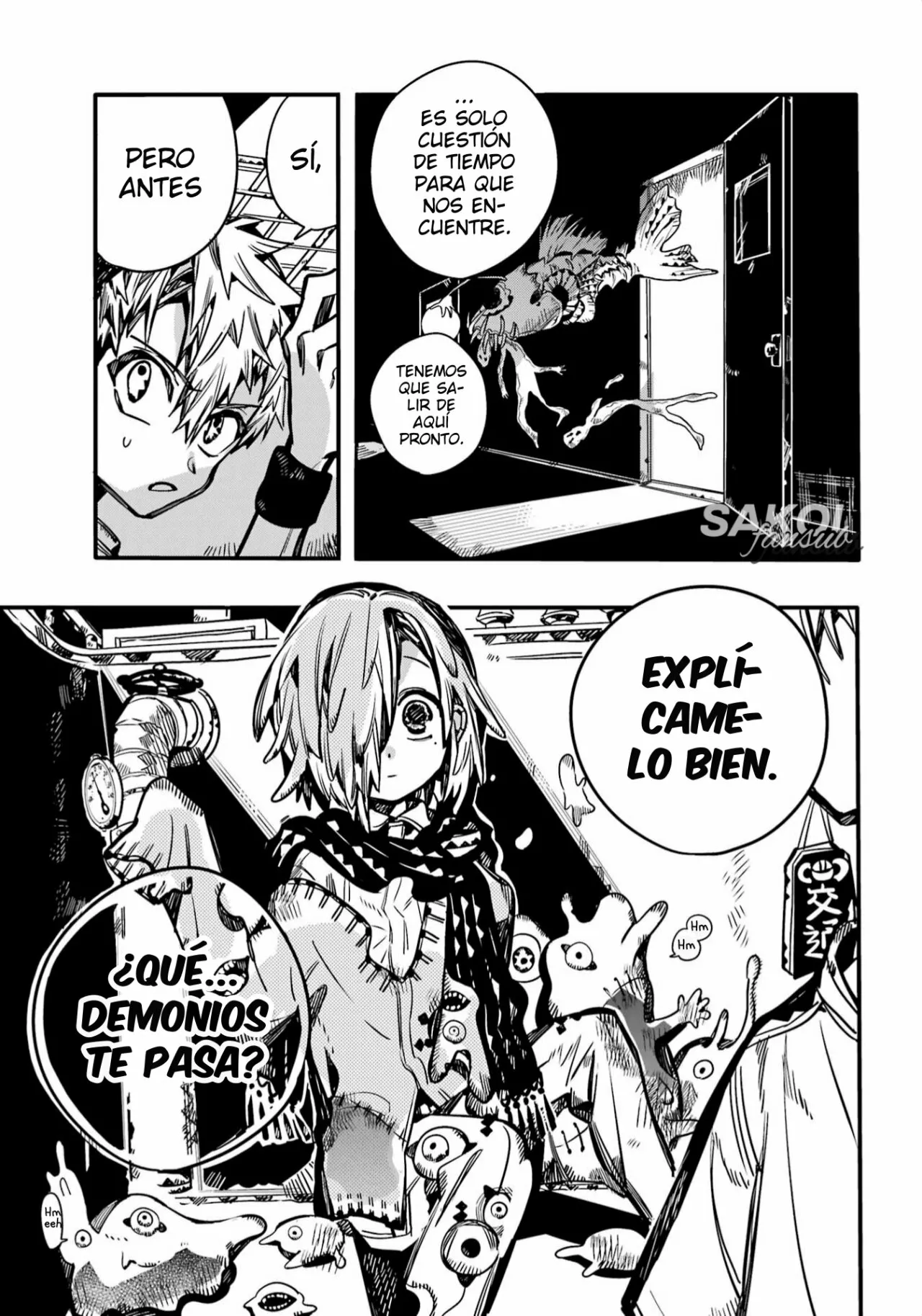 Jibaku Shounen Hanako-kun Capítulo 99 - Página 16