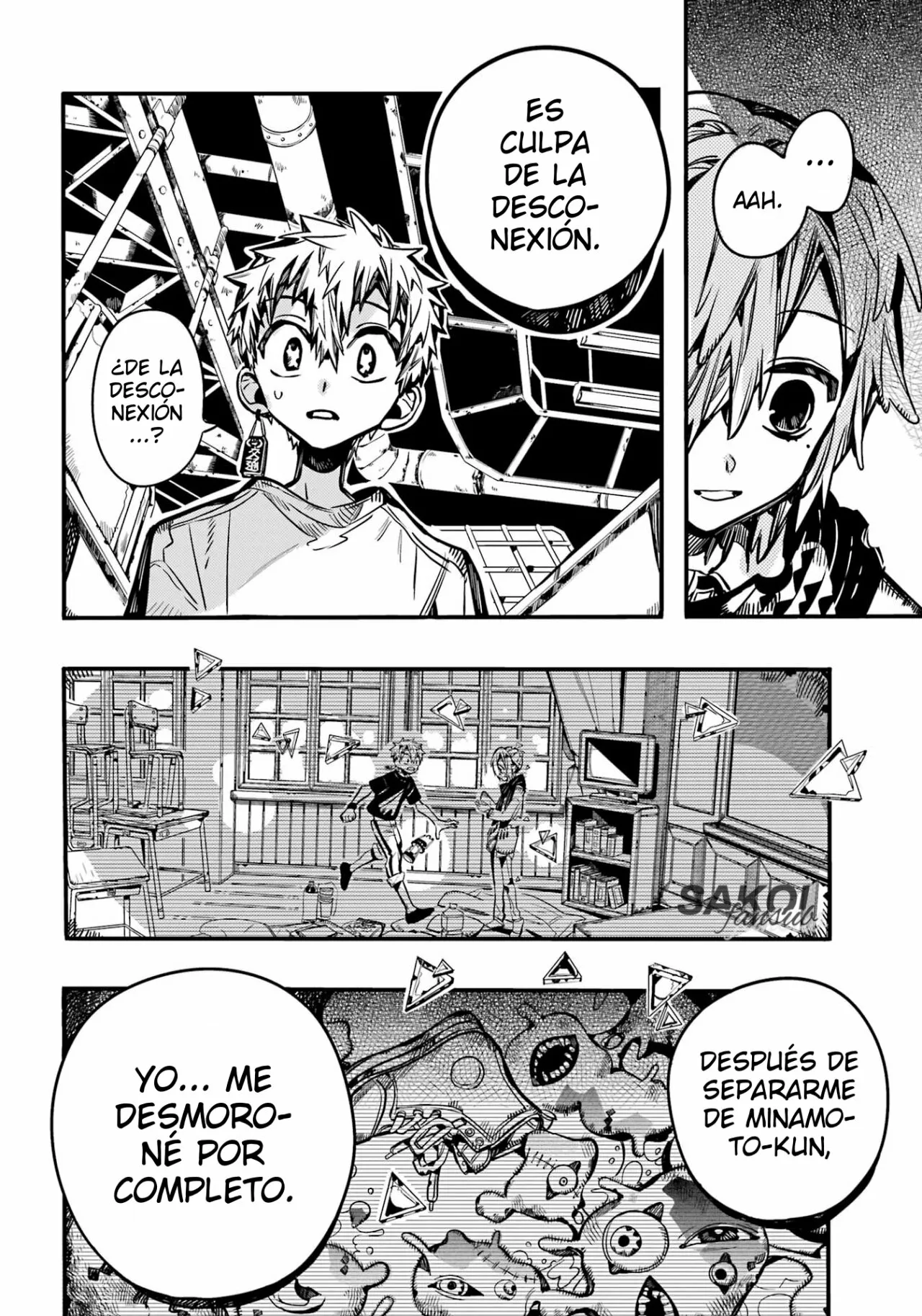 Jibaku Shounen Hanako-kun Capítulo 99 - Página 17