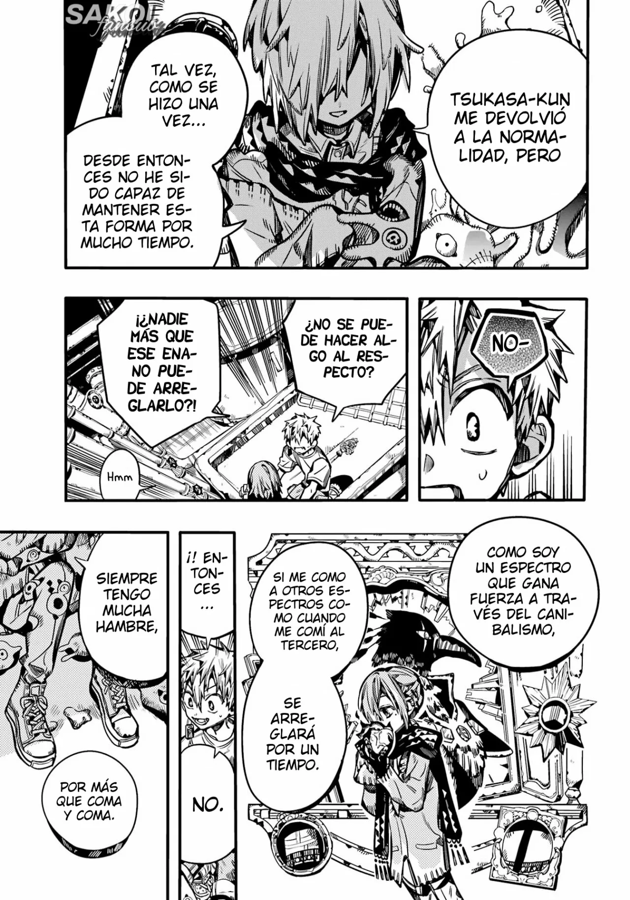 Jibaku Shounen Hanako-kun Capítulo 99 - Página 18