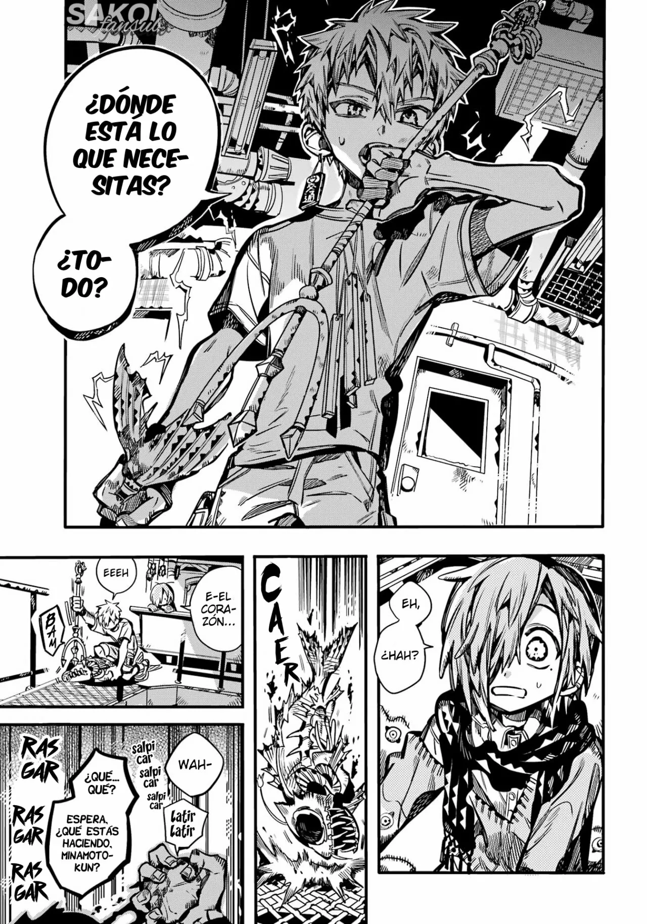 Jibaku Shounen Hanako-kun Capítulo 99 - Página 28