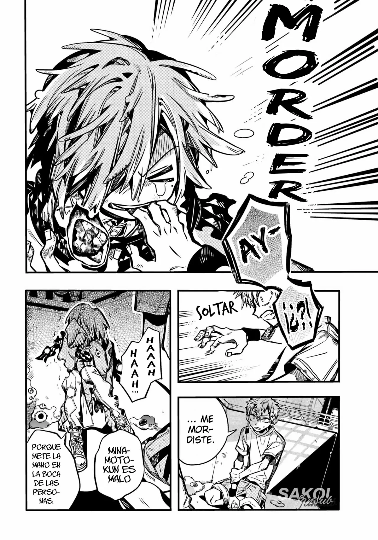 Jibaku Shounen Hanako-kun Capítulo 99 - Página 35