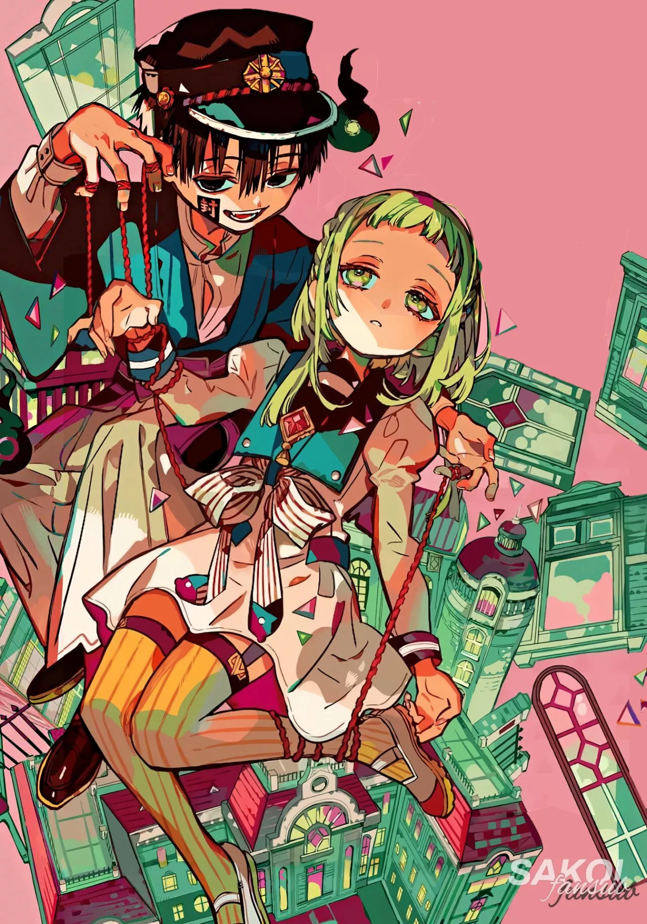 Jibaku Shounen Hanako-kun Capítulo 99 - Página 4