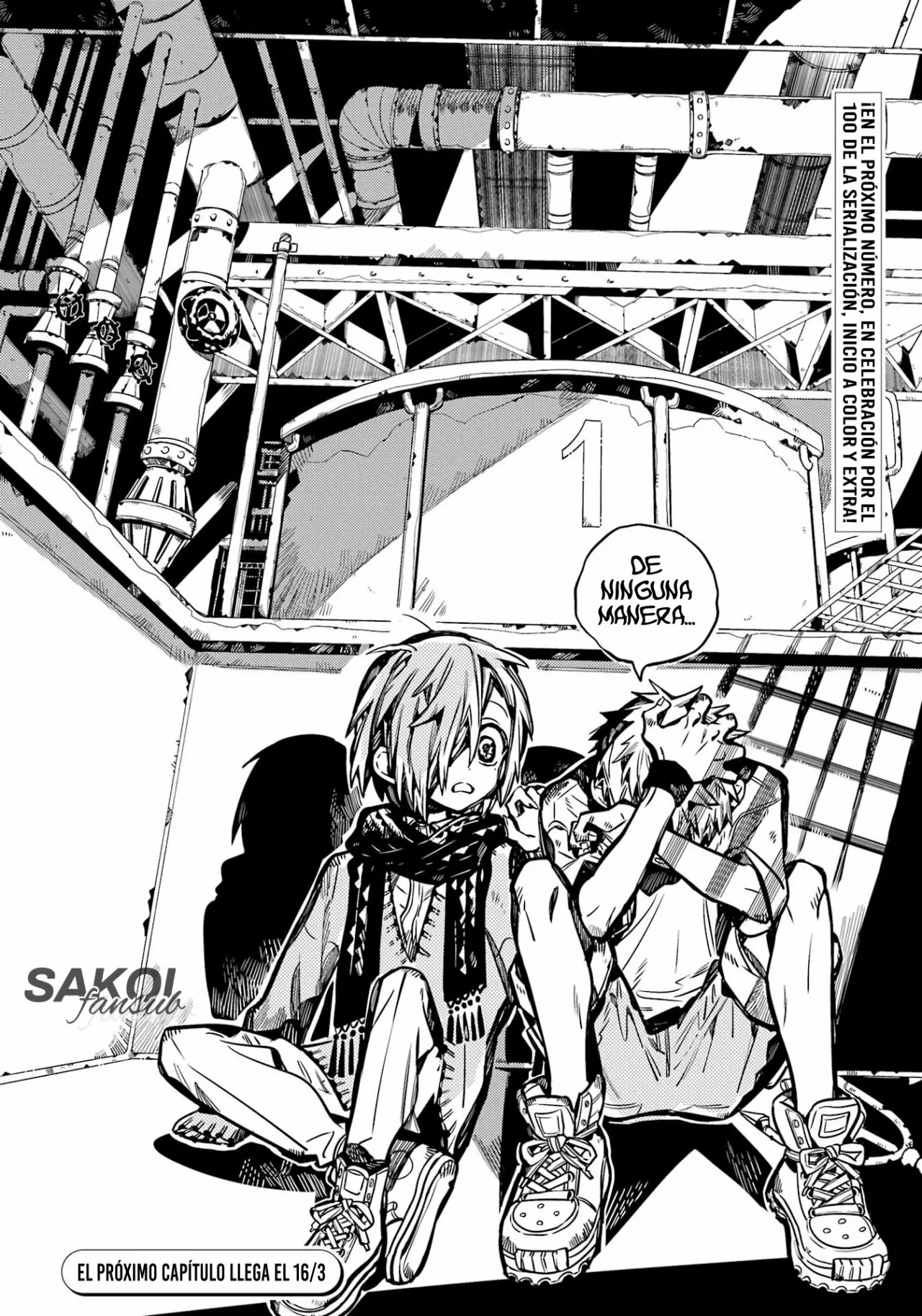 Jibaku Shounen Hanako-kun Capítulo 99 - Página 45