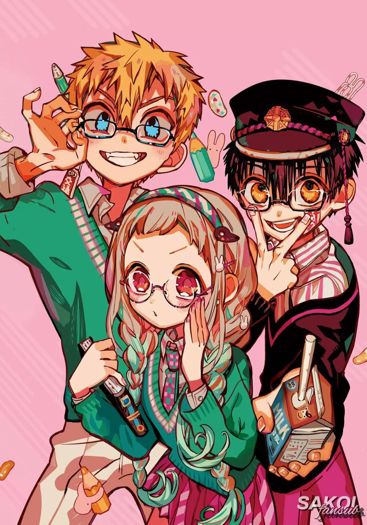 Jibaku Shounen Hanako-kun Capítulo 99 - Página 6