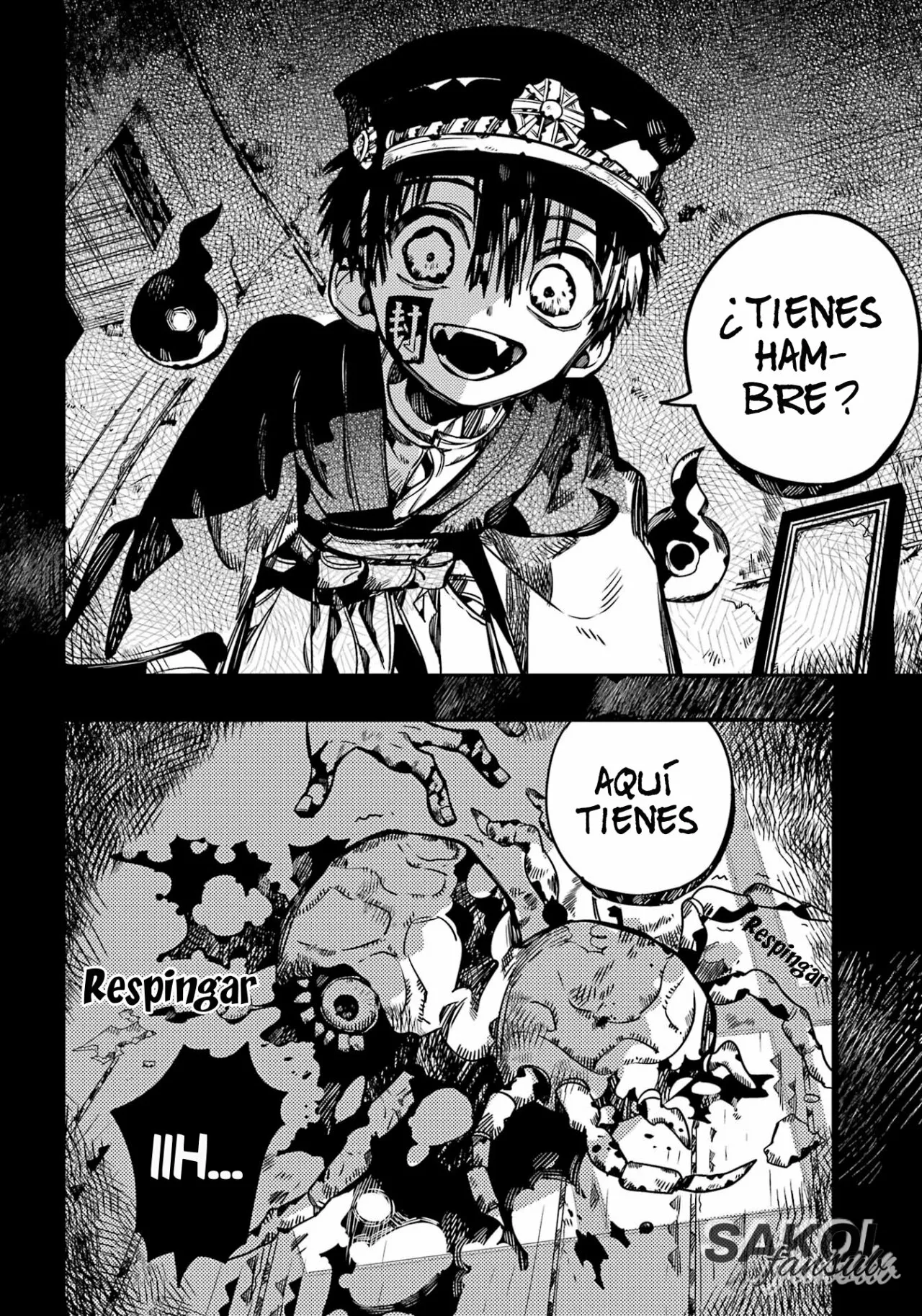 Jibaku Shounen Hanako-kun Capítulo 99 - Página 8