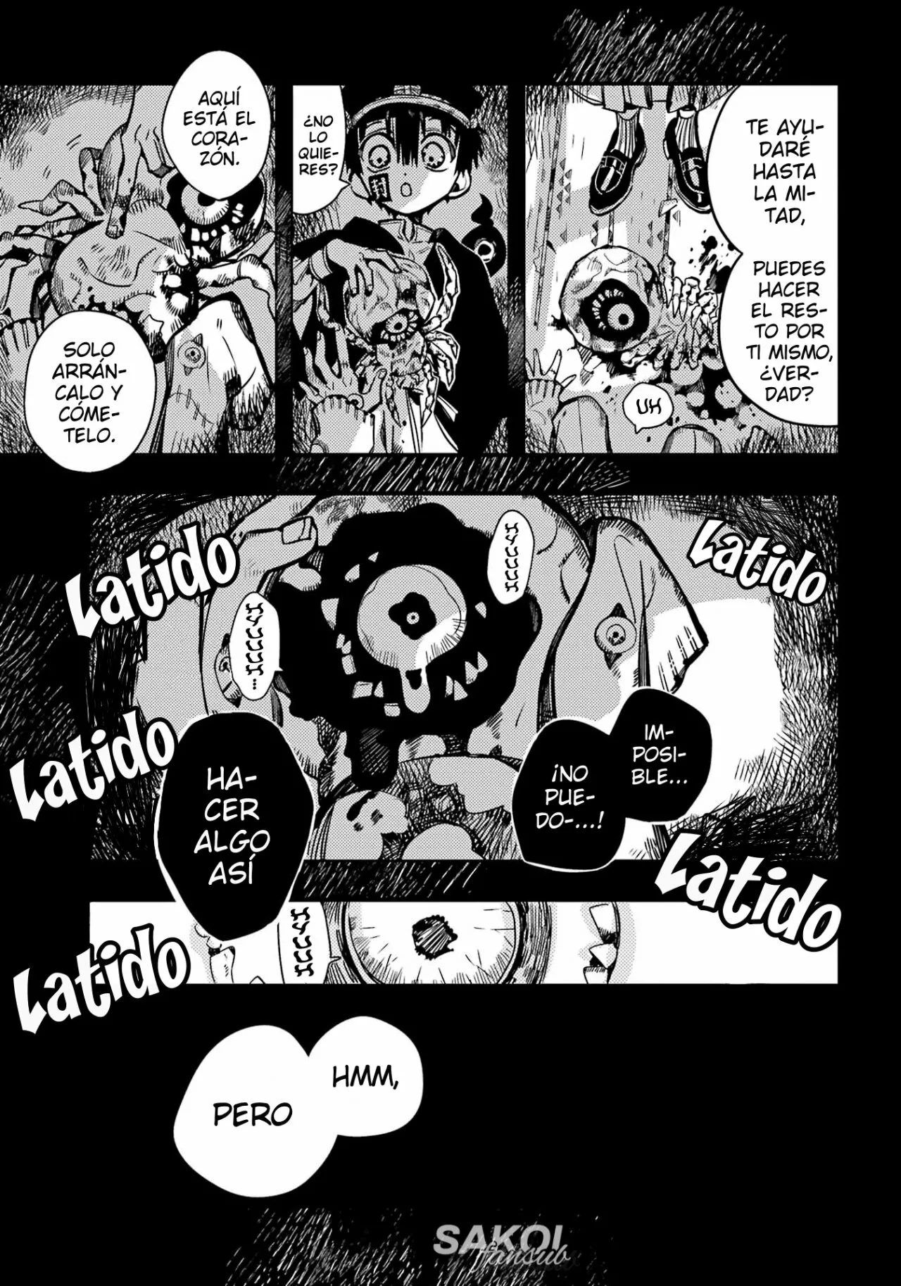 Jibaku Shounen Hanako-kun Capítulo 99 - Página 9