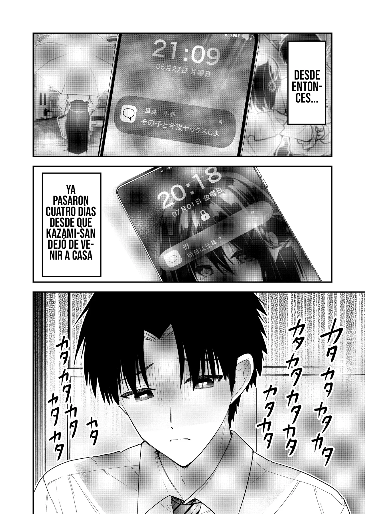 Kimi no Mae de Kimi Igai wo Daku Capítulo 9 - Página 4