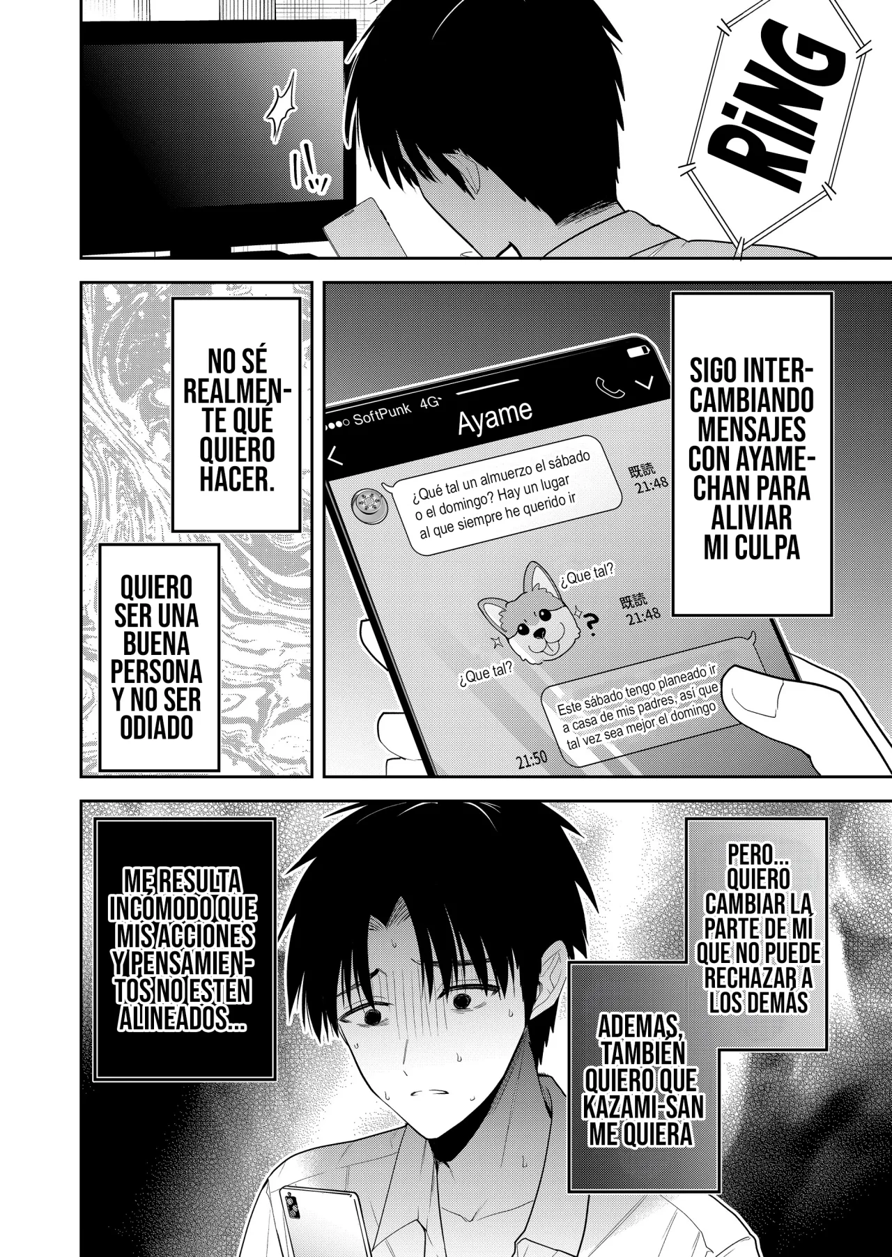 Kimi no Mae de Kimi Igai wo Daku Capítulo 9 - Página 8