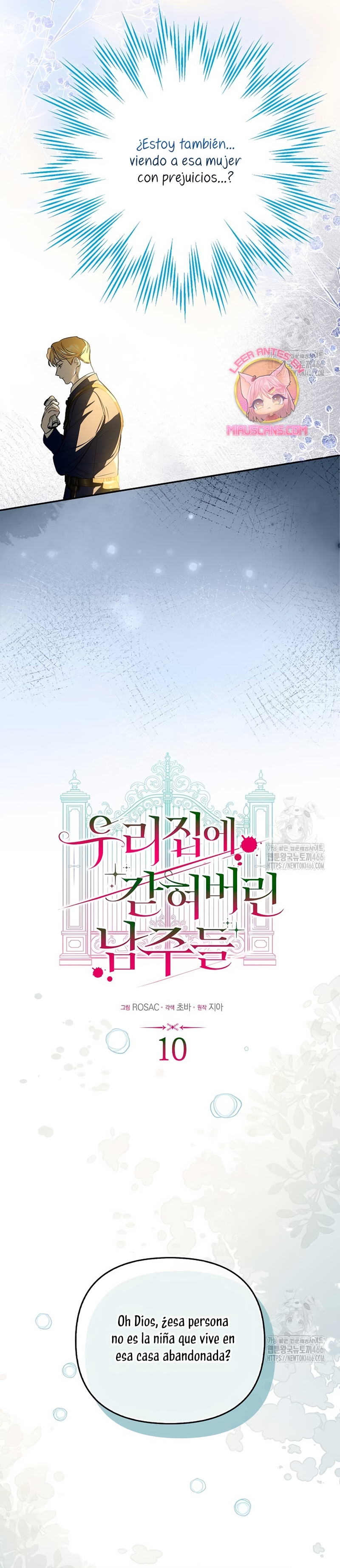 Los protagonistas masculinos están atrapados en mi casa Capítulo 10 - Página 10