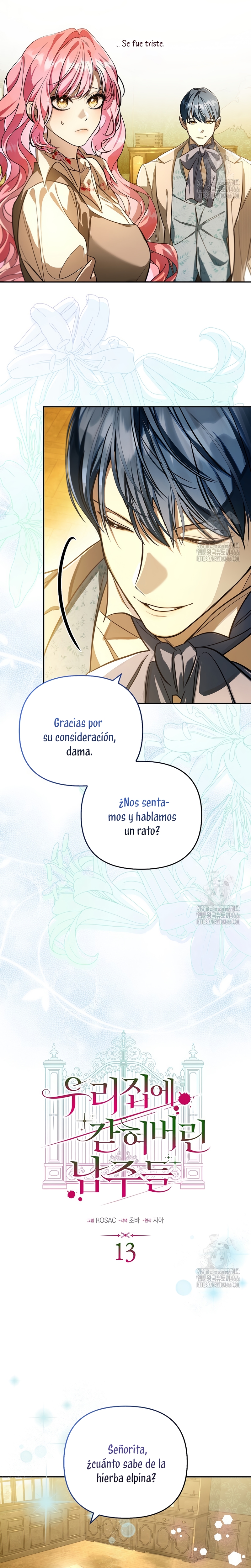 Los protagonistas masculinos están atrapados en mi casa Capítulo 13 - Página 9