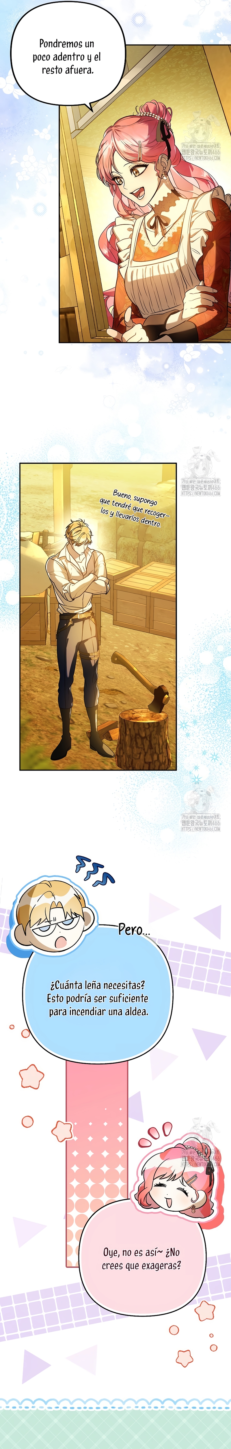 Los protagonistas masculinos están atrapados en mi casa Capítulo 14 - Página 13