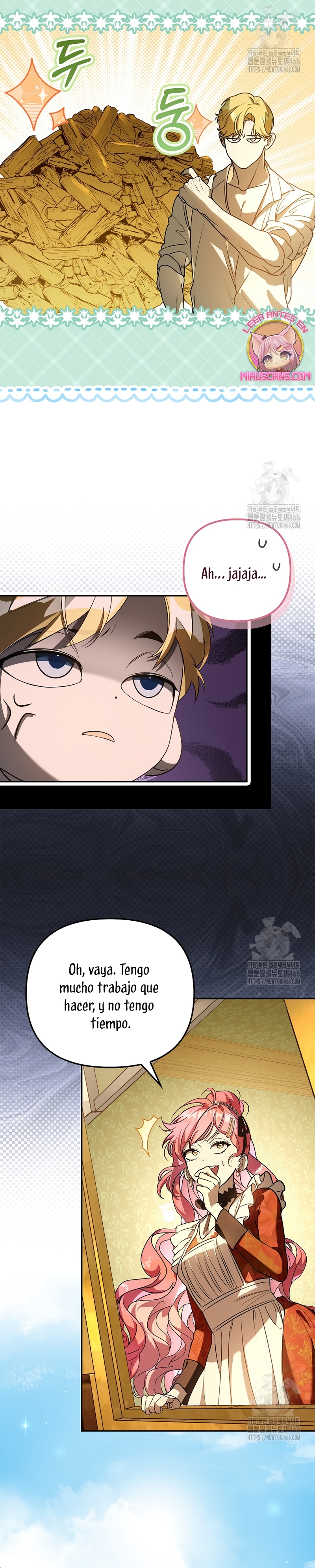 Los protagonistas masculinos están atrapados en mi casa Capítulo 14 - Página 14