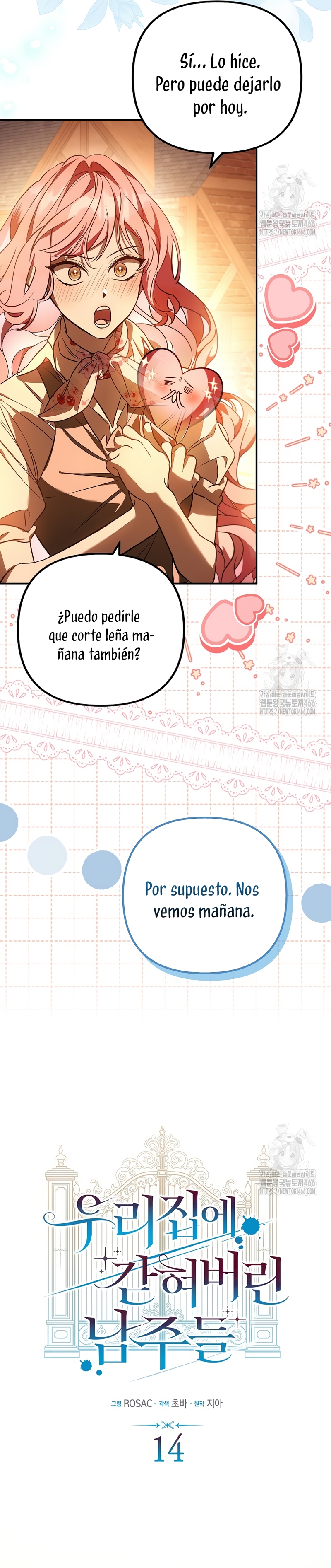 Los protagonistas masculinos están atrapados en mi casa Capítulo 14 - Página 7