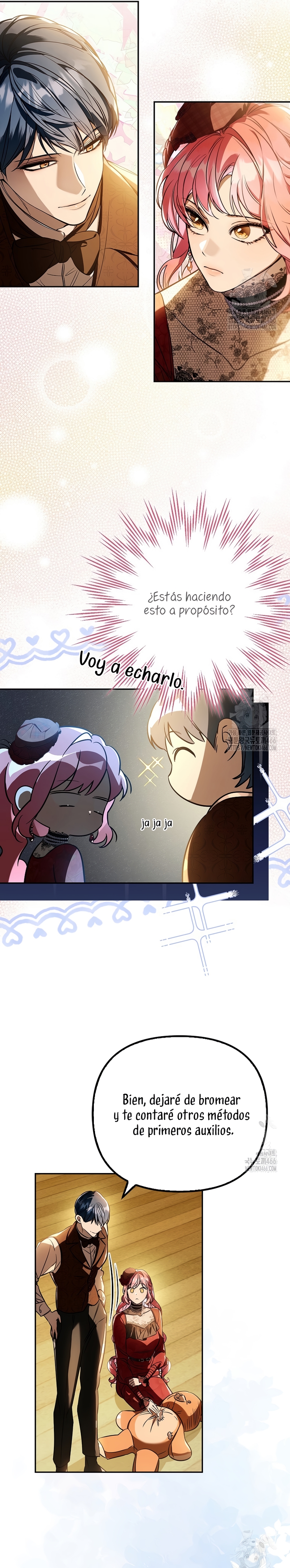 Los protagonistas masculinos están atrapados en mi casa Capítulo 18 - Página 18