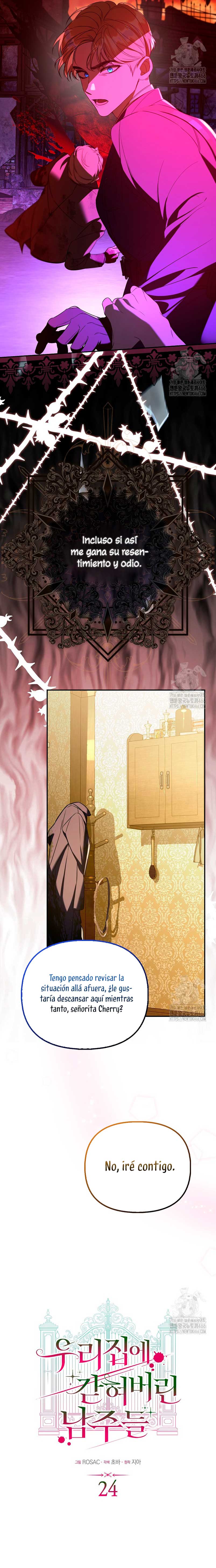 Los protagonistas masculinos están atrapados en mi casa Capítulo 24 - Página 9