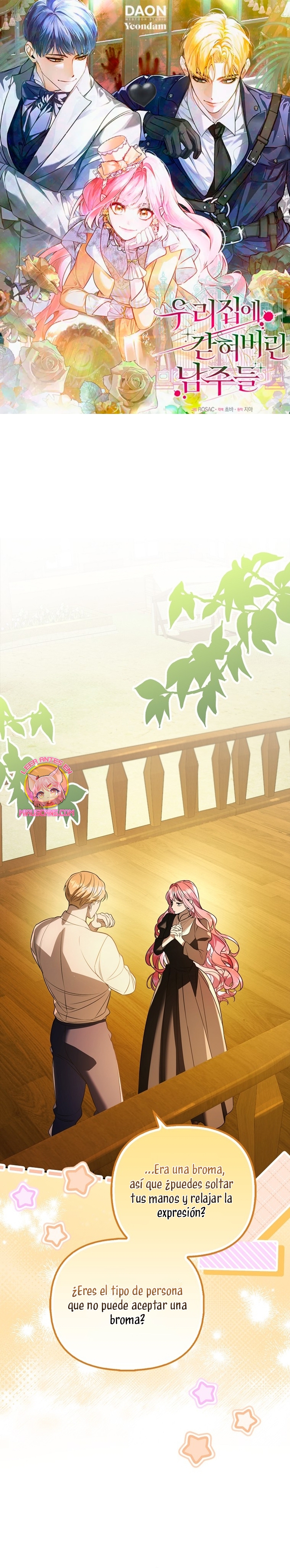 Los protagonistas masculinos están atrapados en mi casa Capítulo 27 - Página 2