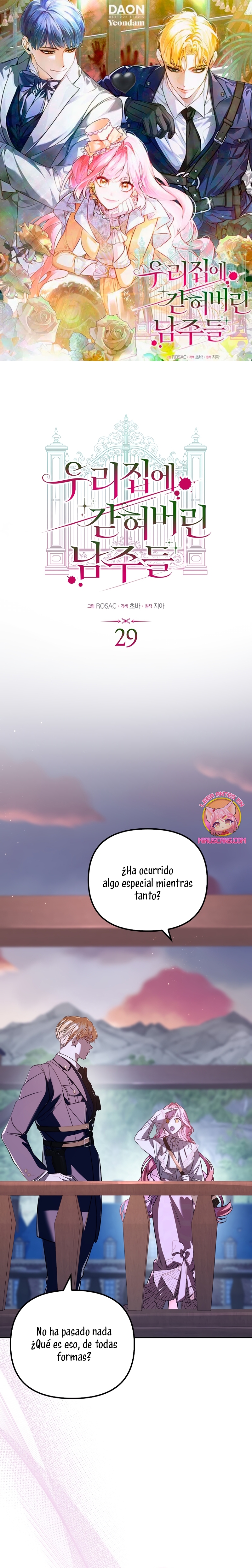 Los protagonistas masculinos están atrapados en mi casa Capítulo 29 - Página 2