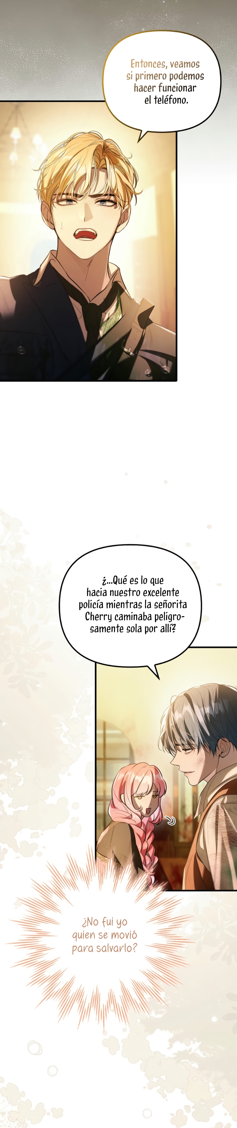 Los protagonistas masculinos están atrapados en mi casa Capítulo 32 - Página 35