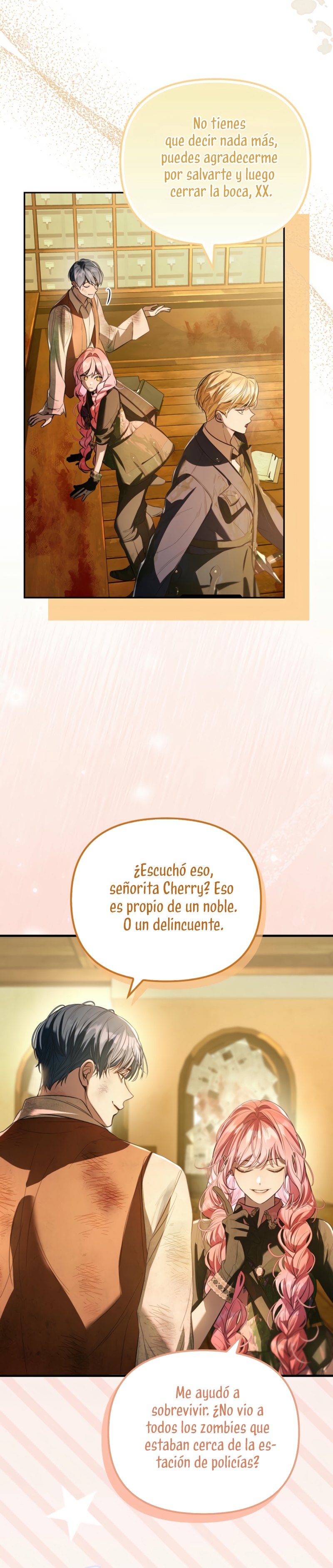 Los protagonistas masculinos están atrapados en mi casa Capítulo 32 - Página 36