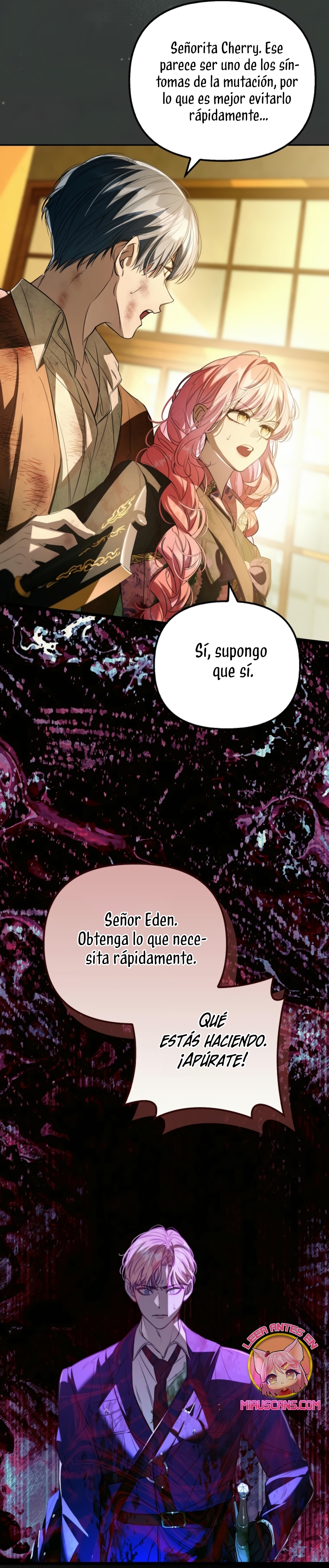 Los protagonistas masculinos están atrapados en mi casa Capítulo 33 - Página 8