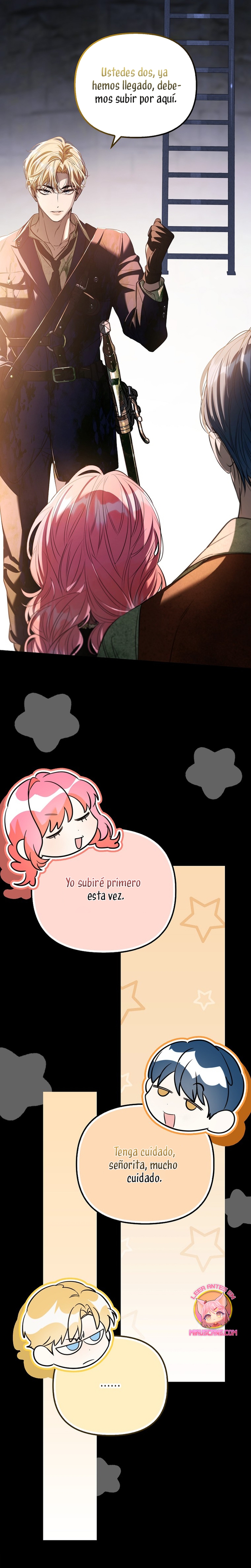 Los protagonistas masculinos están atrapados en mi casa Capítulo 34 - Página 18