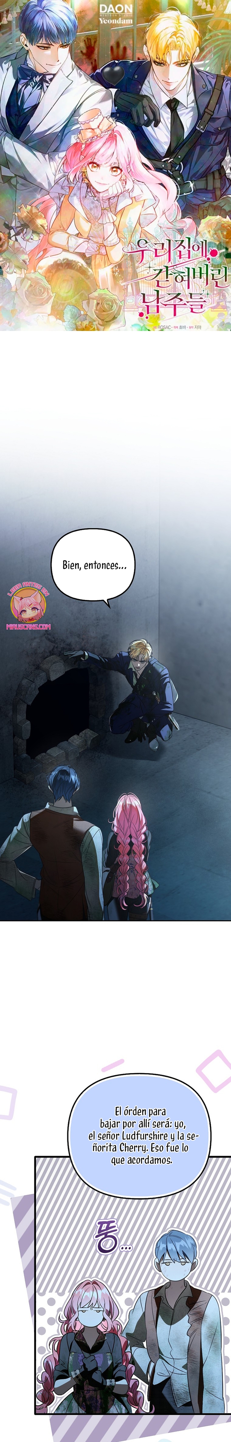 Los protagonistas masculinos están atrapados en mi casa Capítulo 34 - Página 2