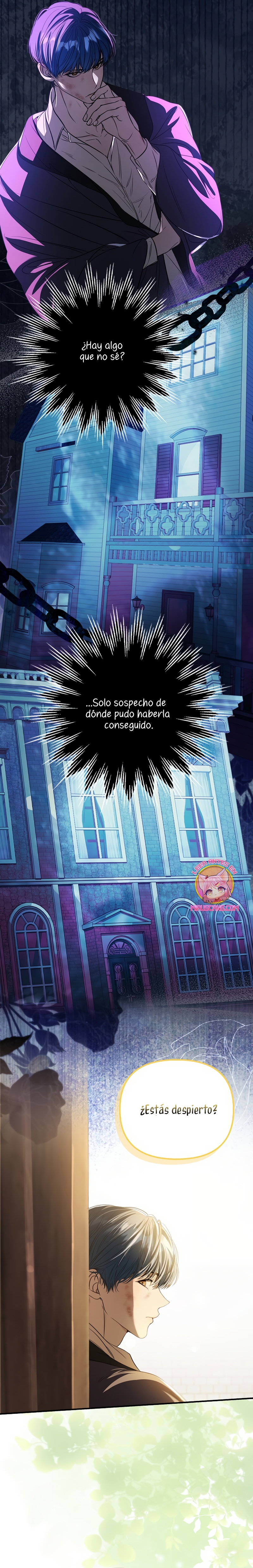 Los protagonistas masculinos están atrapados en mi casa Capítulo 36 - Página 12