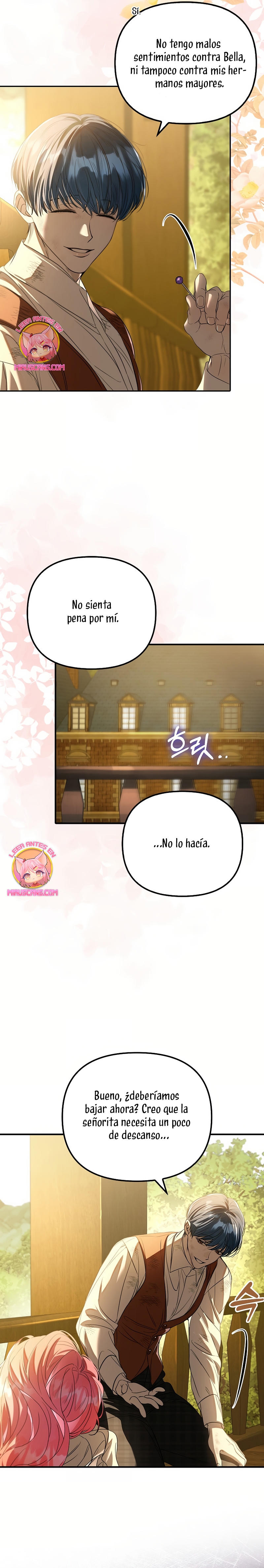 Los protagonistas masculinos están atrapados en mi casa Capítulo 38 - Página 14