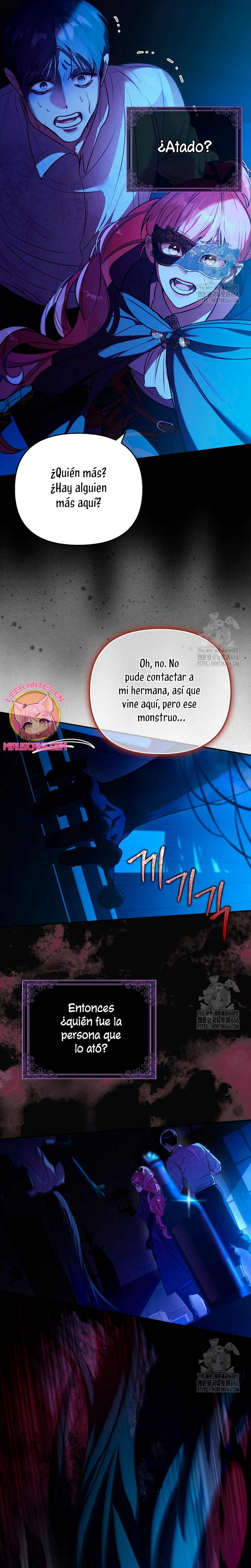 Los protagonistas masculinos están atrapados en mi casa Capítulo 4 - Página 9