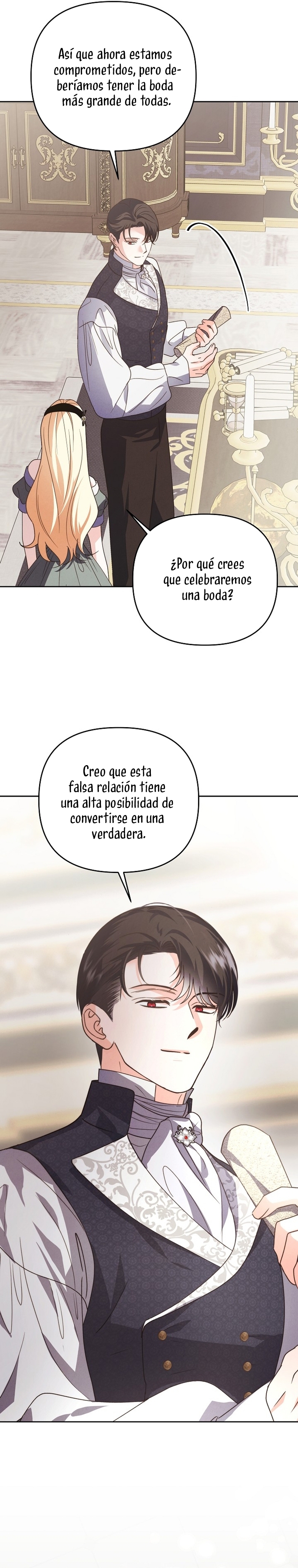 El duque monstruo me confunde con su esposa Capítulo 44 - Página 34